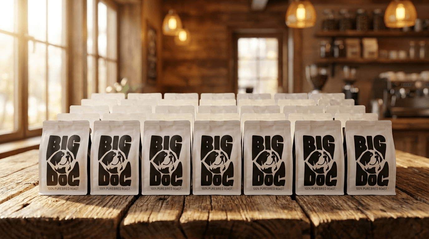 Client Custom Coffee Bag 1