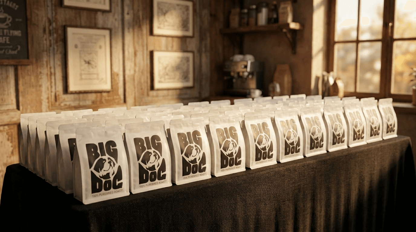 Client Custom Coffee Bag 2